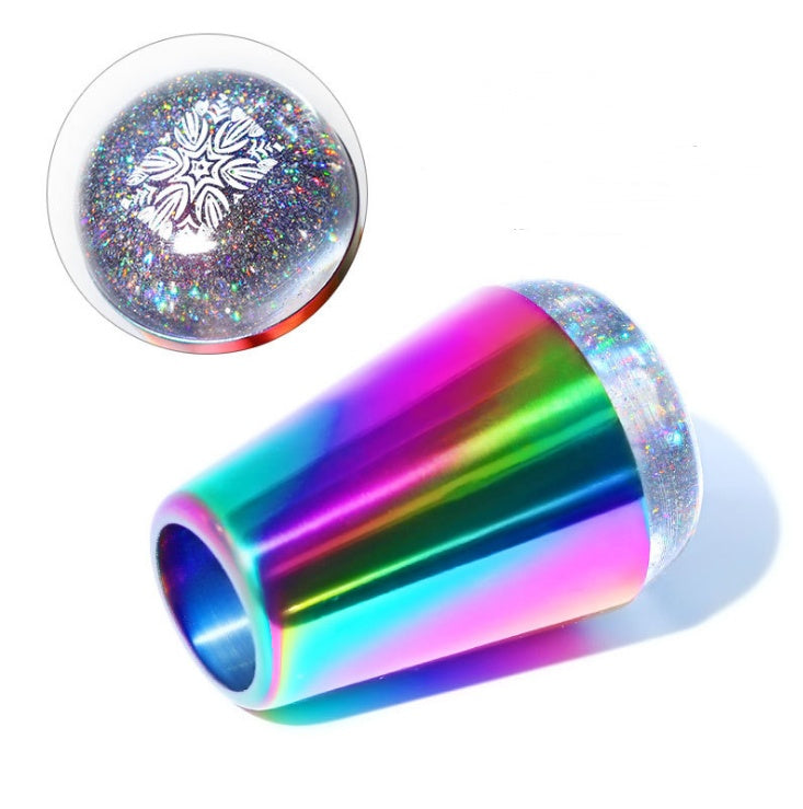 Professional Nail Art Stamper & Scraper Set - Silicone Stamping Tool