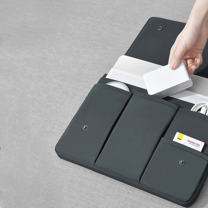 13 Inch Black and White Laptop Sleeve - Protective Laptop Bag Case Cover