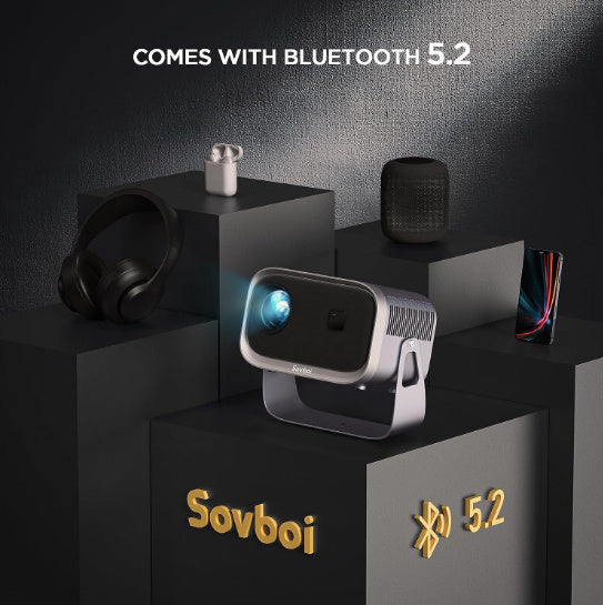 4K Smart Home Theater Mobile Phone Projection Screen Portable