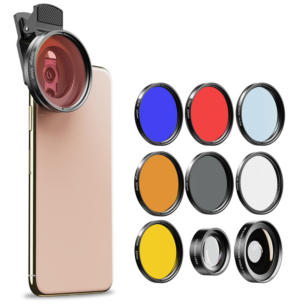 Single And Double Camera 9-in-one Set Universal Phone Lens