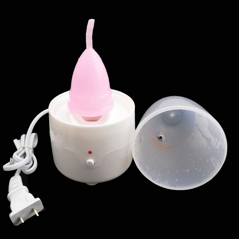 Electric Menstrual Cup Sterilizer - UV Sanitizer for Silicone Period Cups