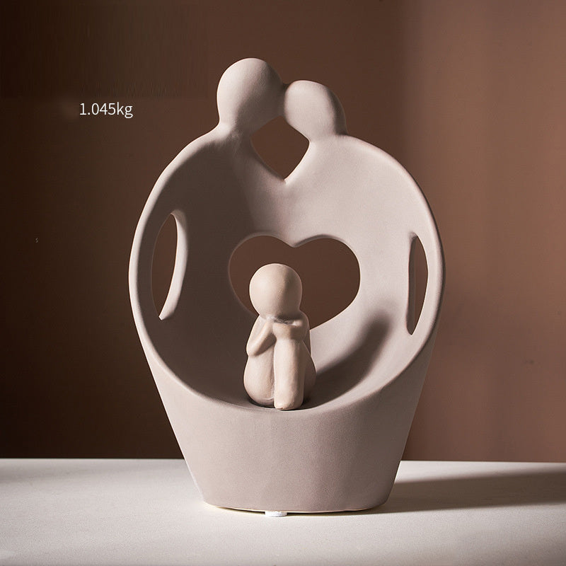 Creative Ceramic Vase - Modern Minimalist Art Decor
