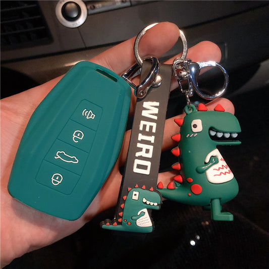 Geely Car Key Cover - Silicone Protective Case for Remote Fob