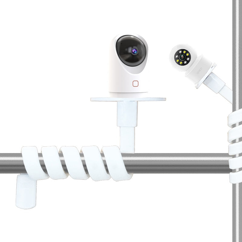 Punch Free And Paste Free Spiral Camera Bracket