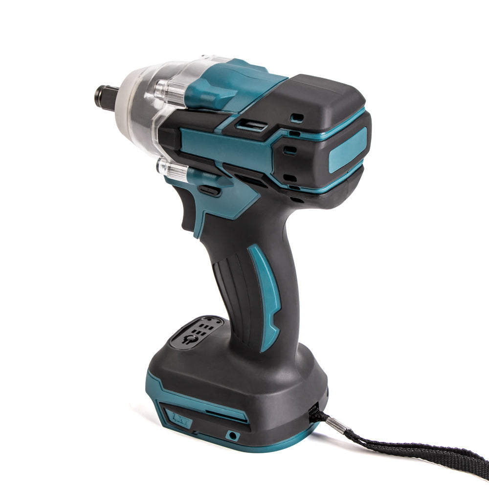 Cordless Impact Wrench 520Nm - Brushless Electric Power Tool Kit