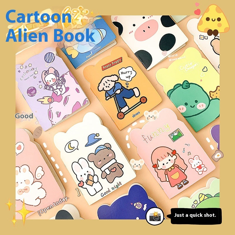 Creative Cartoon Notebook - Cute Special-Shaped Journal for Kids & Students
