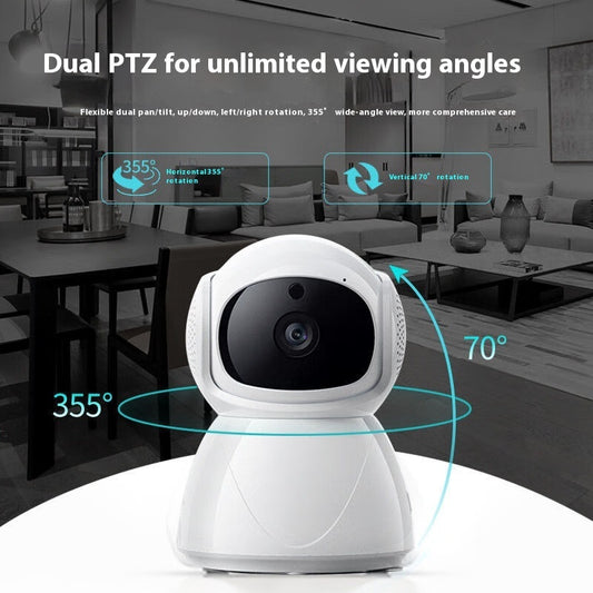 360 Degrees No Dead Angle Care Indoor And Outdoor Mobile Phone Remote Camera