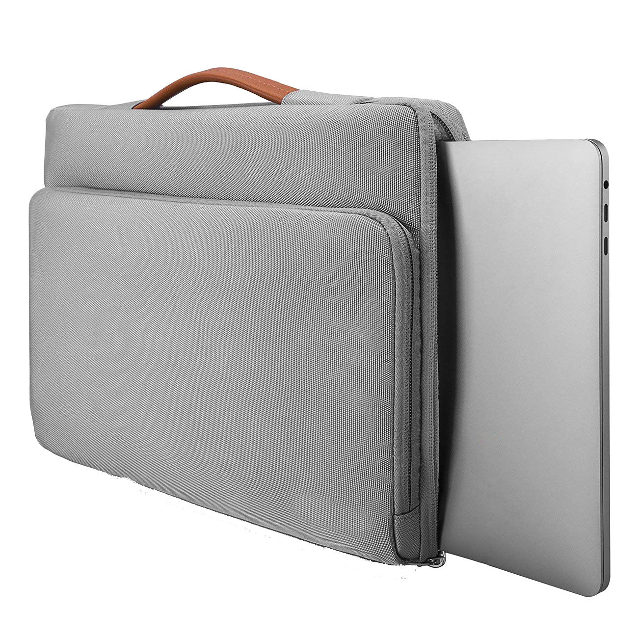 Retractable Laptop Bag 13 Inch - Waterproof Protective Sleeve for MacBook & Laptops