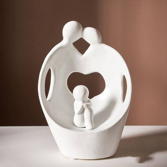 Creative Ceramic Vase - Modern Minimalist Art Decor