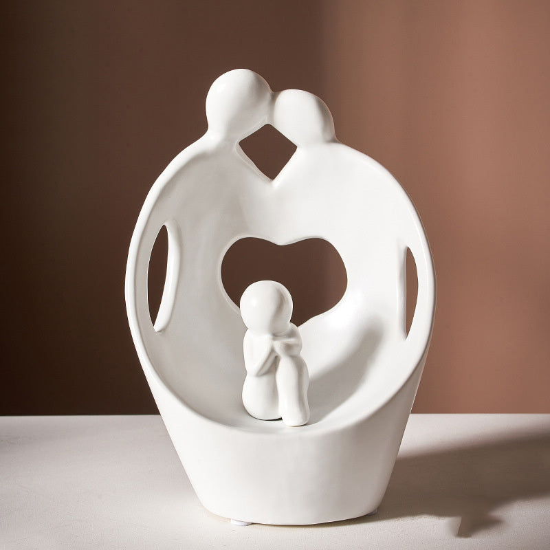 Creative Ceramic Vase - Modern Minimalist Art Decor