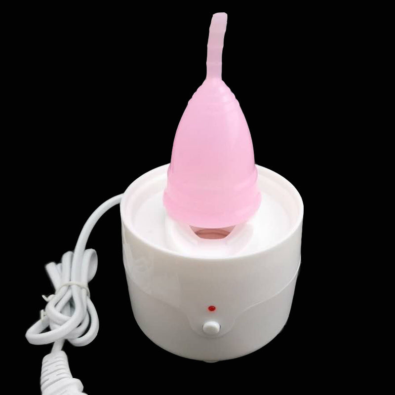Electric Menstrual Cup Sterilizer - UV Sanitizer for Silicone Period Cups