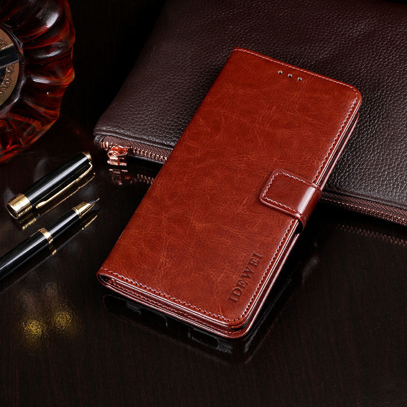 Leather Phone Case - Premium Protective Cover with Card Holder