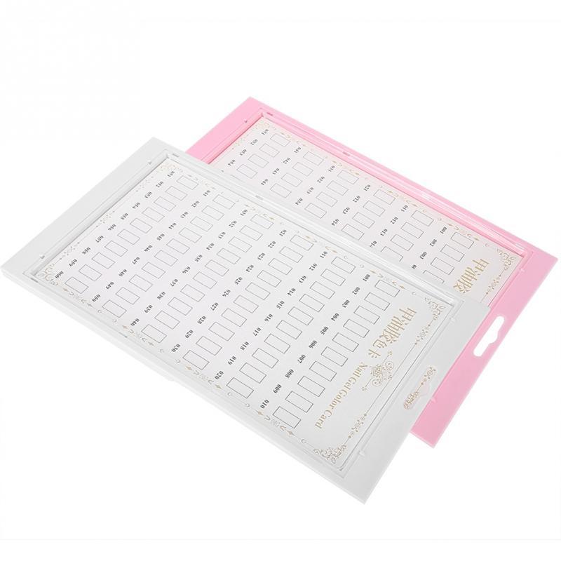 Nail Art Display Color Card - 60 Tip Exhibition Board for Salon & Portfolio (170g)