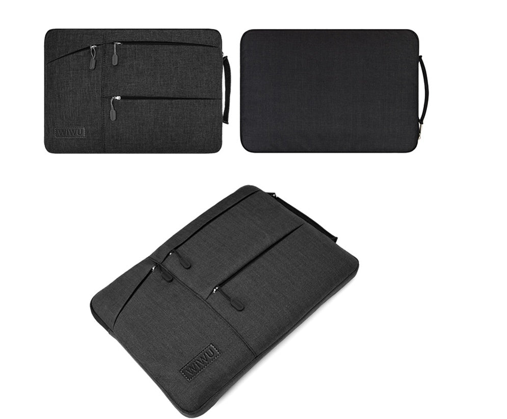 Laptop Case 11-15 Inch - Shockproof Waterproof Portable Sleeve with Zipper