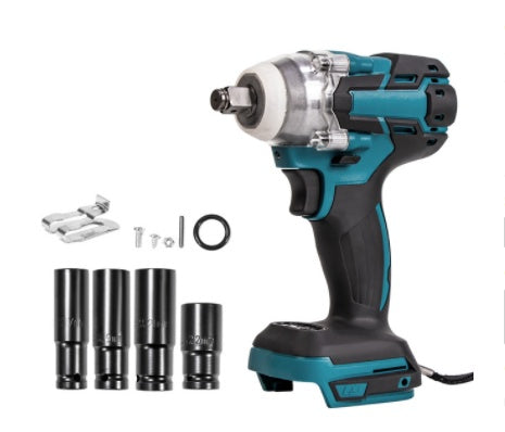 Cordless Impact Wrench 520Nm - Brushless Electric Power Tool Kit