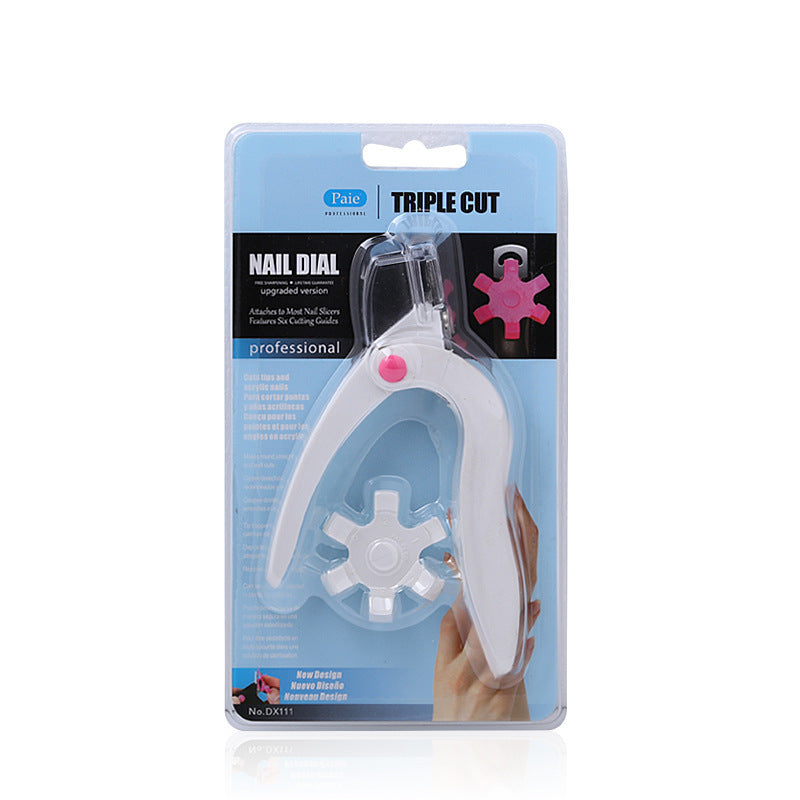 Nail Art Scissors - Professional False Nail Tips Edge Cutter & Trimmer (110g)