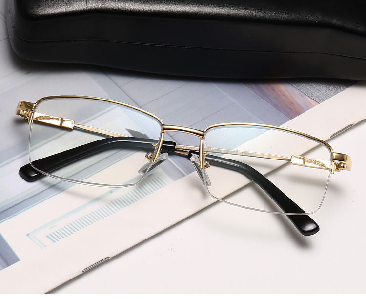 Dual-Use Reading Glasses for Men - Long Distance Presbyopia Eyewear