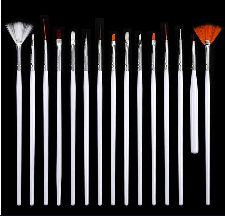 Professional Nail Art Brush Set - Precision Detail Brushes for Nail Design