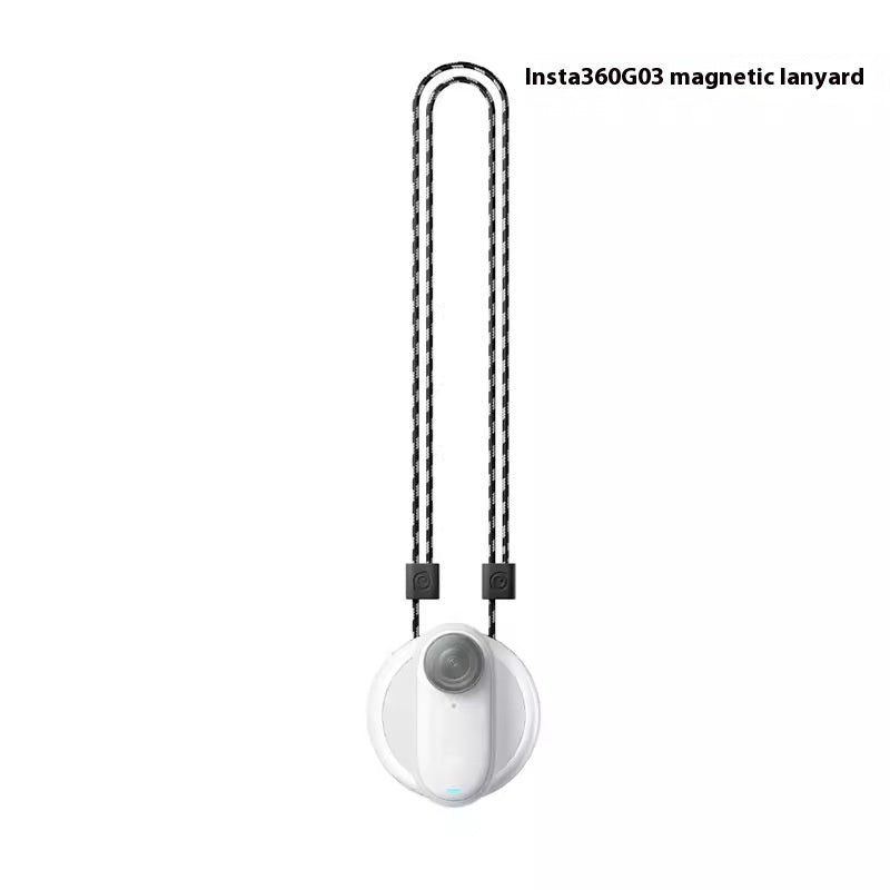 Magnetic Lanyard for Action Camera - Sports Camera Neck Strap Accessory