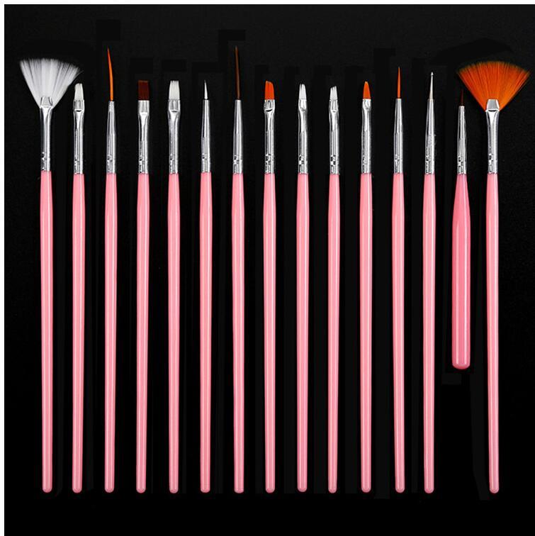 Professional Nail Art Brush Set - Precision Detail Brushes for Nail Design