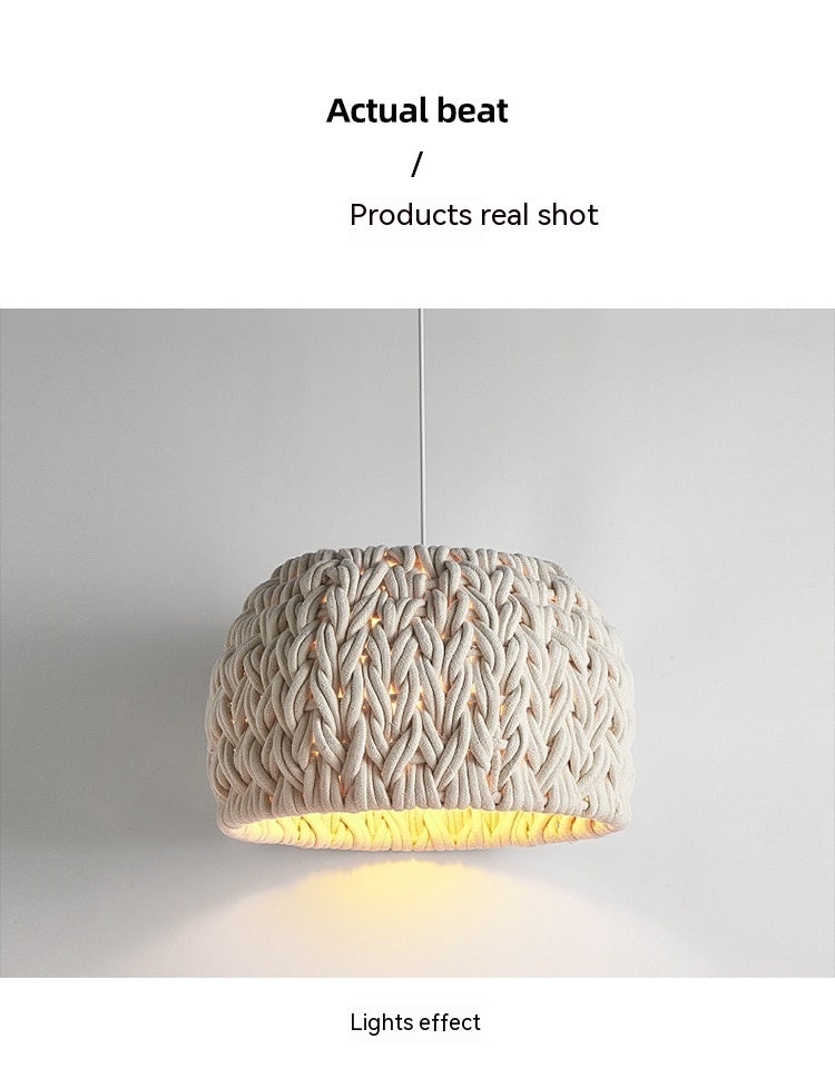 Japanese Style Pendant Light - Modern Restaurant Chandelier 40CM LED Ceiling Lamp