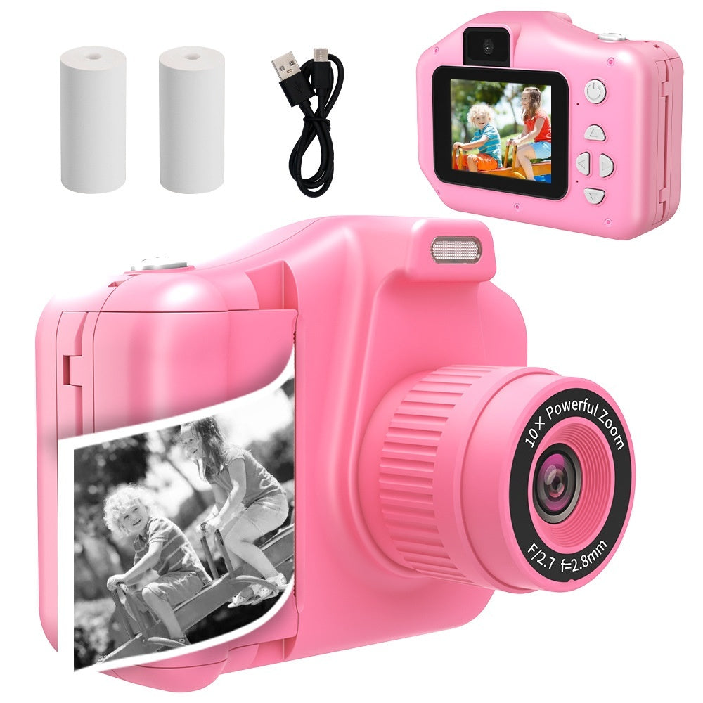 Children's Printing Camera Front And Rear Dual Camera HD Pixel Digital Thermal