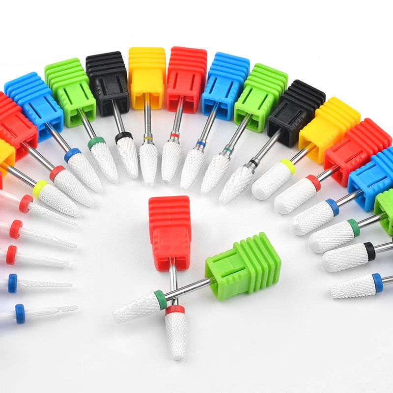 Ceramic Nail Drill Bit - Professional Polishing Bit for Gel Removal & Manicure (50g)