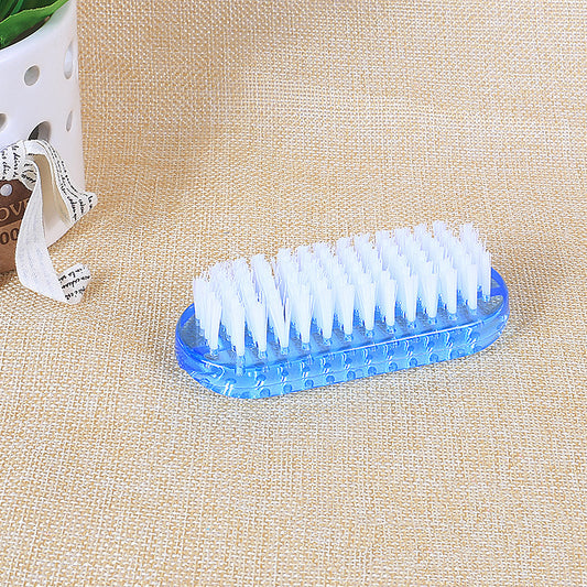 Nail Cleaning Brush - Multicolor Plastic Dust Brush for Manicure & Nail Art (56g)
