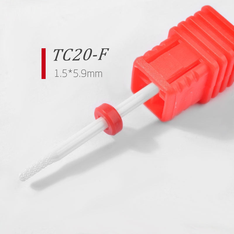 Ceramic Nail Drill Bit - Professional Polishing Bit for Gel Removal & Manicure (50g)