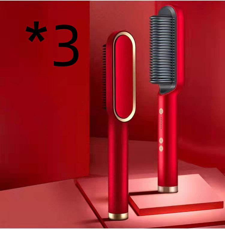 Hair Straightener Hot Comb Negative Ion Curling Tong