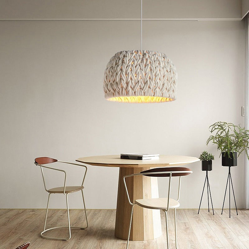 Japanese Style Pendant Light - Modern Restaurant Chandelier 40CM LED Ceiling Lamp
