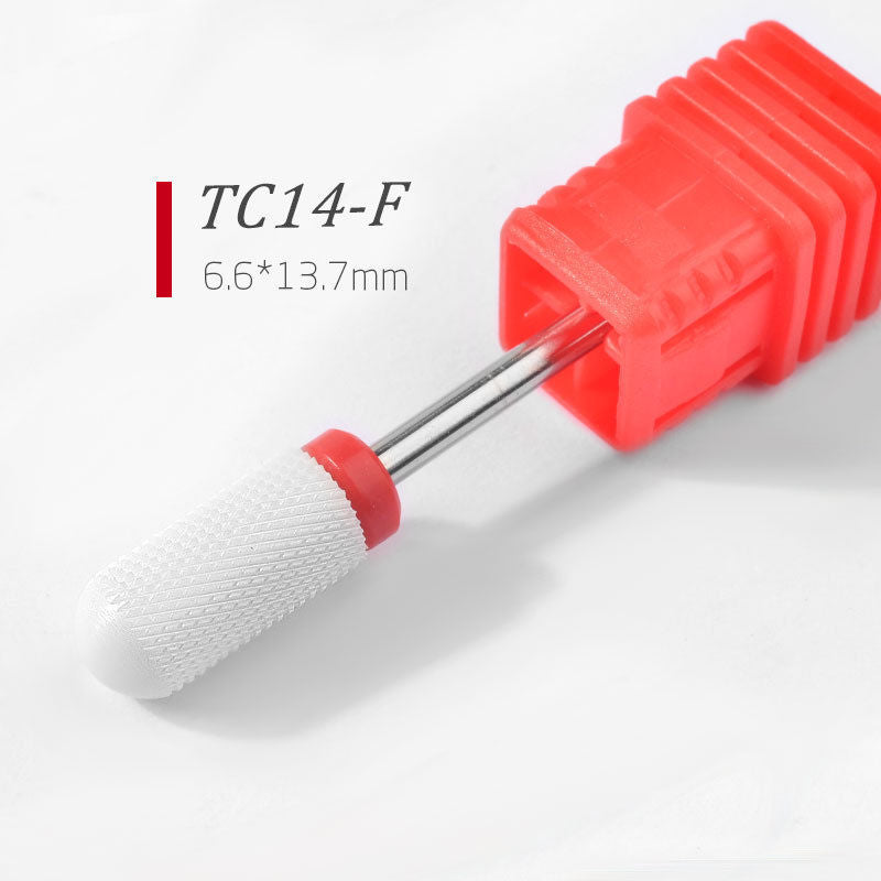 Ceramic Nail Drill Bit - Professional Polishing Bit for Gel Removal & Manicure (50g)