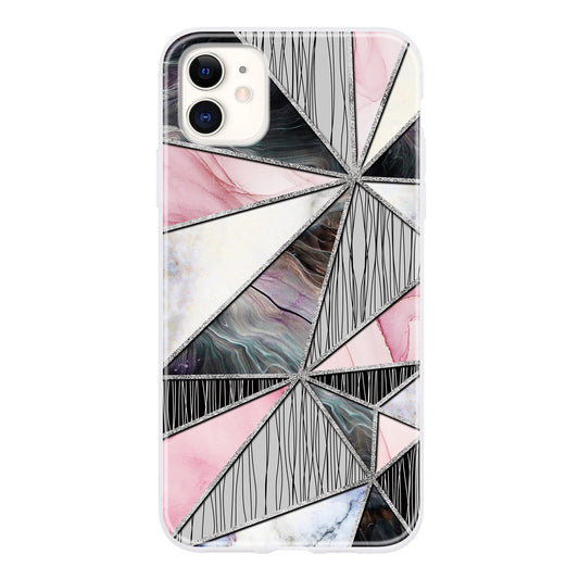 Luxury Marble iPhone Case - Premium Geometric Protective Cover