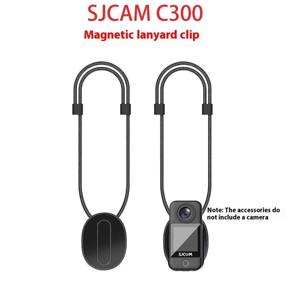 Magnetic Lanyard for Action Camera - Sports Camera Neck Strap Accessory