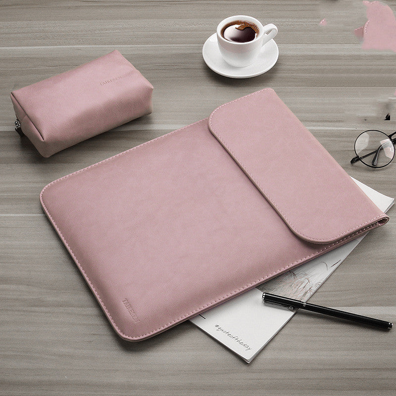 Laptop Sleeve Bag - Soft Velvet Protective Case for MacBook Air Pro 11-15.6 Inch