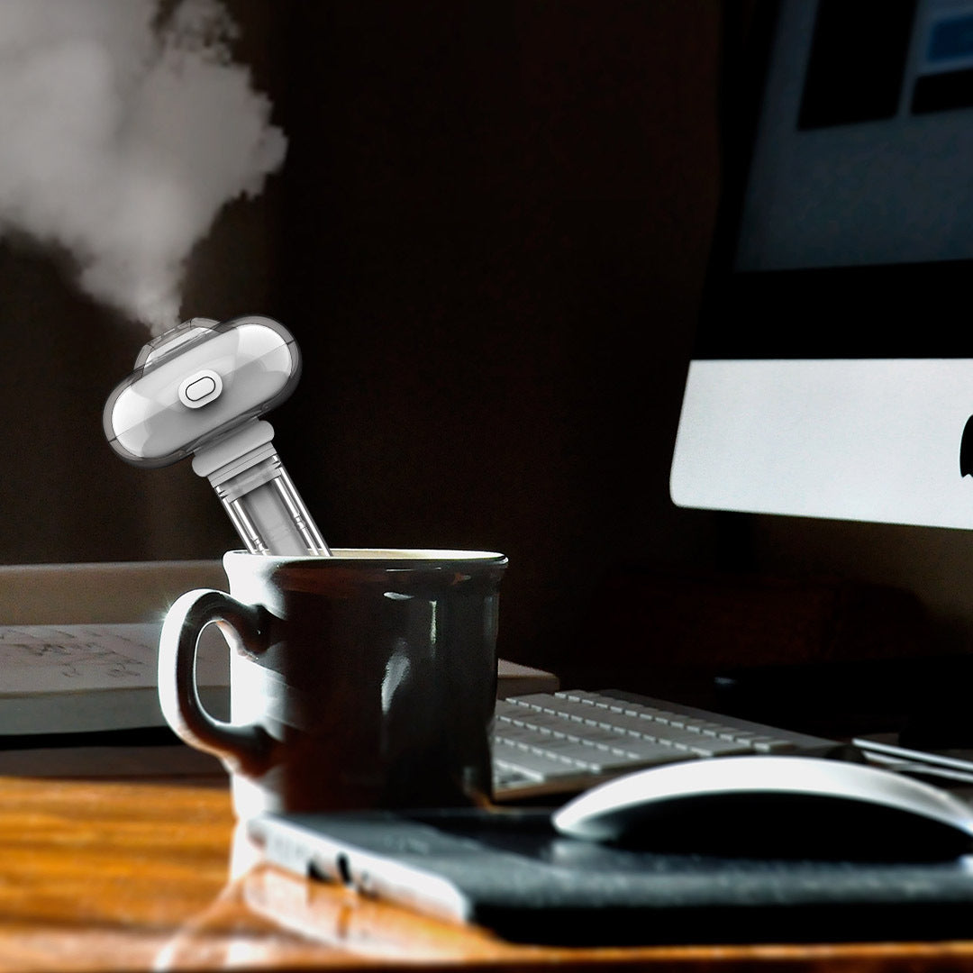 USB Portable Desktop With Small Night Light Humidifier