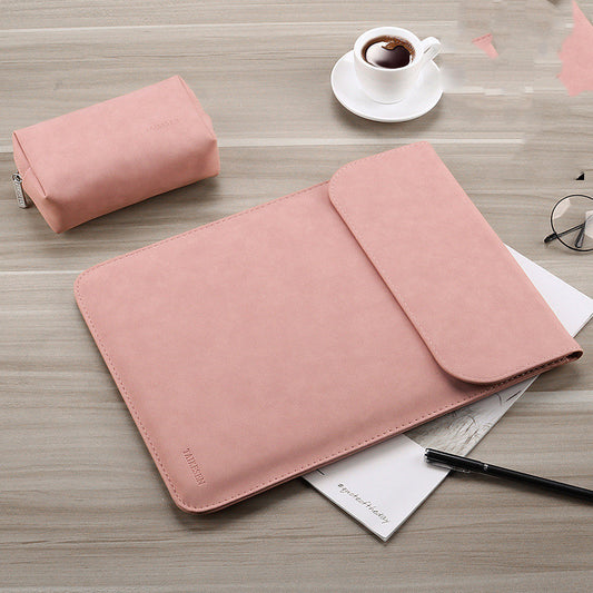 Laptop Sleeve Bag - Soft Velvet Protective Case for MacBook Air Pro 11-15.6 Inch