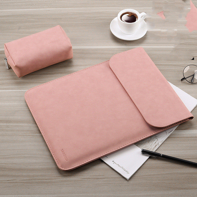 Laptop Sleeve Bag - Soft Velvet Protective Case for MacBook Air Pro 11-15.6 Inch