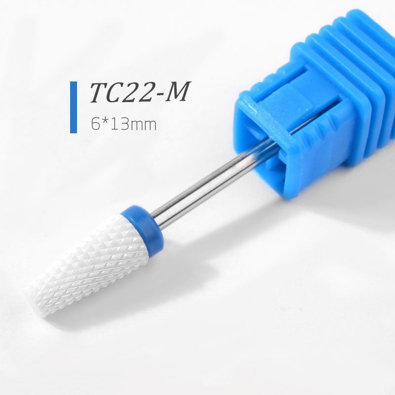 Ceramic Nail Drill Bit - Professional Polishing Bit for Gel Removal & Manicure (50g)