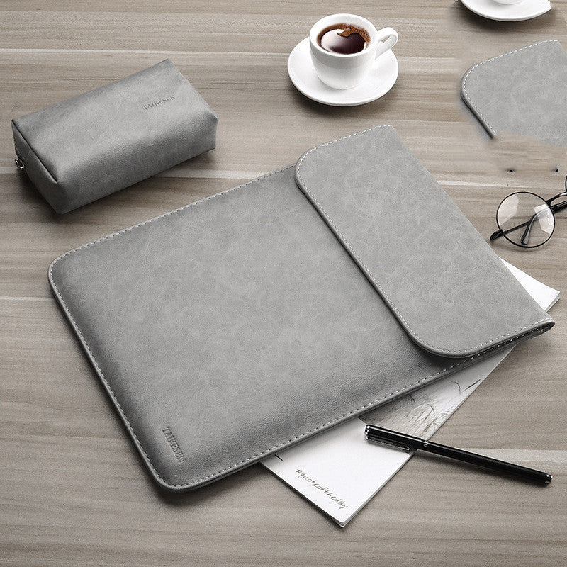 Laptop Sleeve Bag - Soft Velvet Protective Case for MacBook Air Pro 11-15.6 Inch