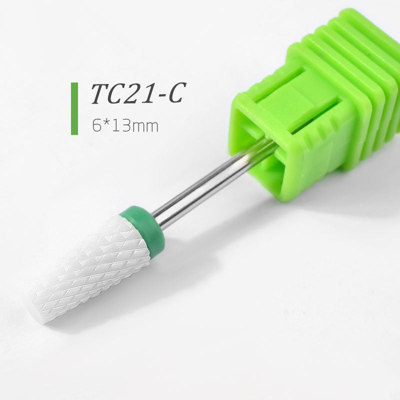 Ceramic Nail Drill Bit - Professional Polishing Bit for Gel Removal & Manicure (50g)