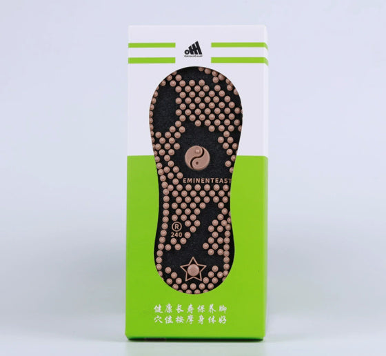 Acupoint Massage Socks - Combed Cotton Reflexology Therapy Socks for Home Use (200g)