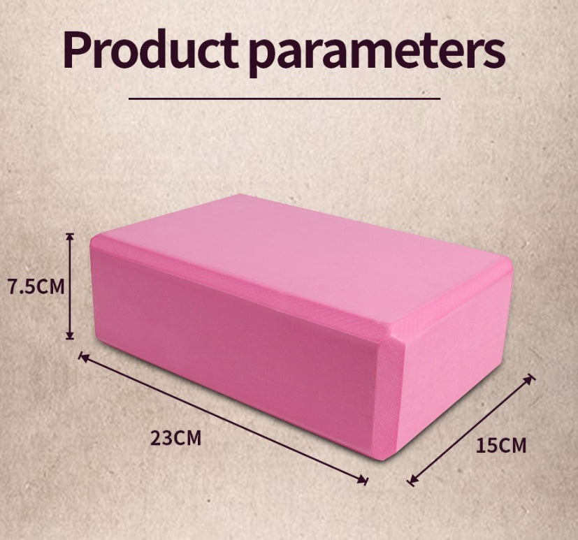 Soft Yoga Block - Premium EVA Foam Brick for Dance & Fitness