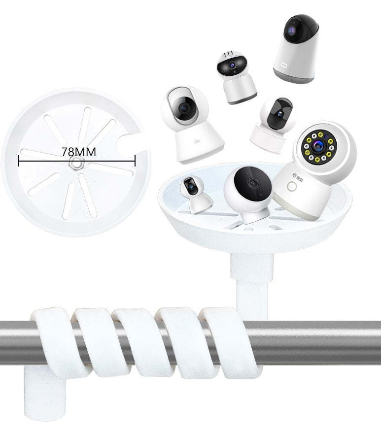 Punch Free And Paste Free Spiral Camera Bracket