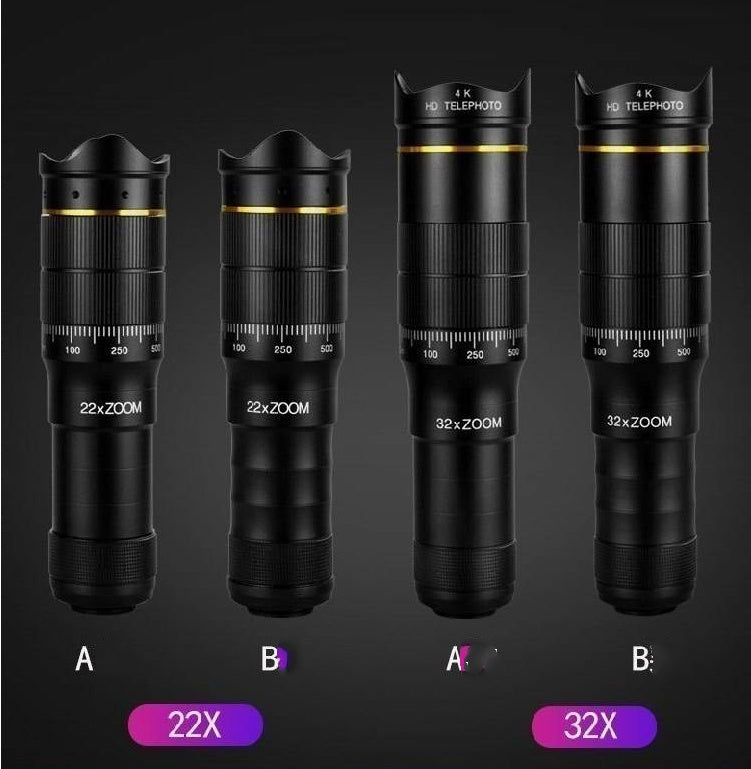 High Magnification High-definition Camera And Video Mobile Phone Telephoto Telescope
