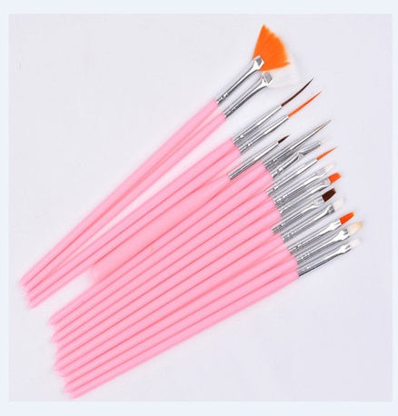 Professional Nail Art Brush Set - Precision Detail Brushes for Nail Design