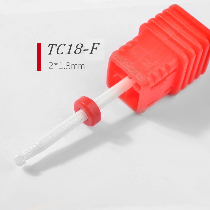 Ceramic Nail Drill Bit - Professional Polishing Bit for Gel Removal & Manicure (50g)