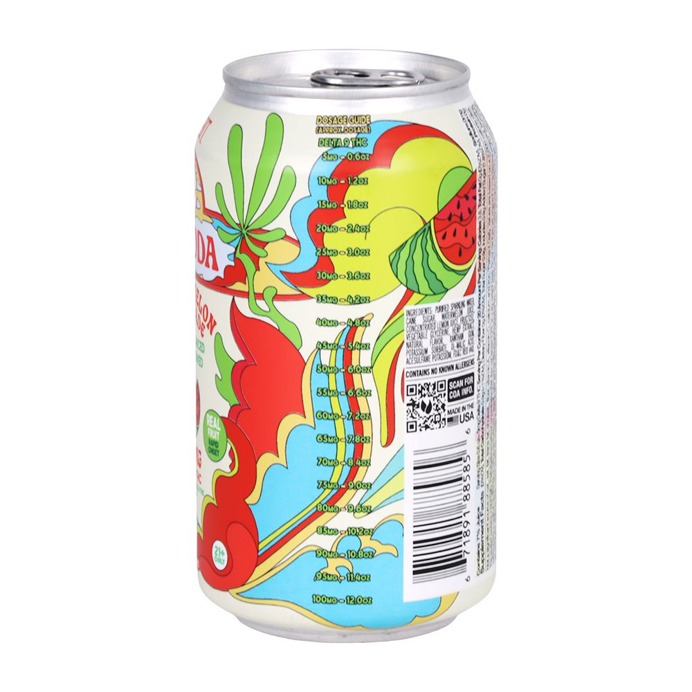 Habit D9 THC OG Soda | 12oz | 100mg | 6ct Pack