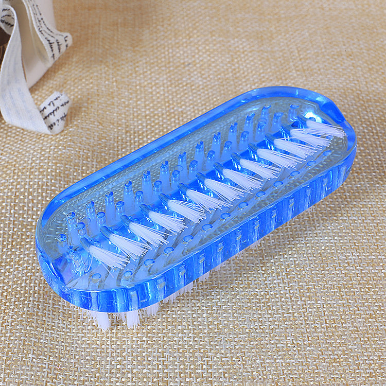 Nail Cleaning Brush - Multicolor Plastic Dust Brush for Manicure & Nail Art (56g)