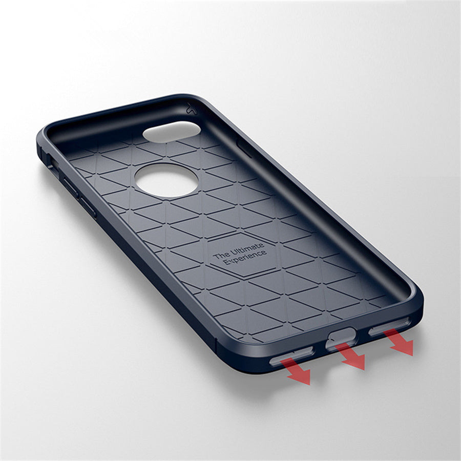 Matte TPU Phone Case - Ultra-Thin Shockproof Cover for iPhone
